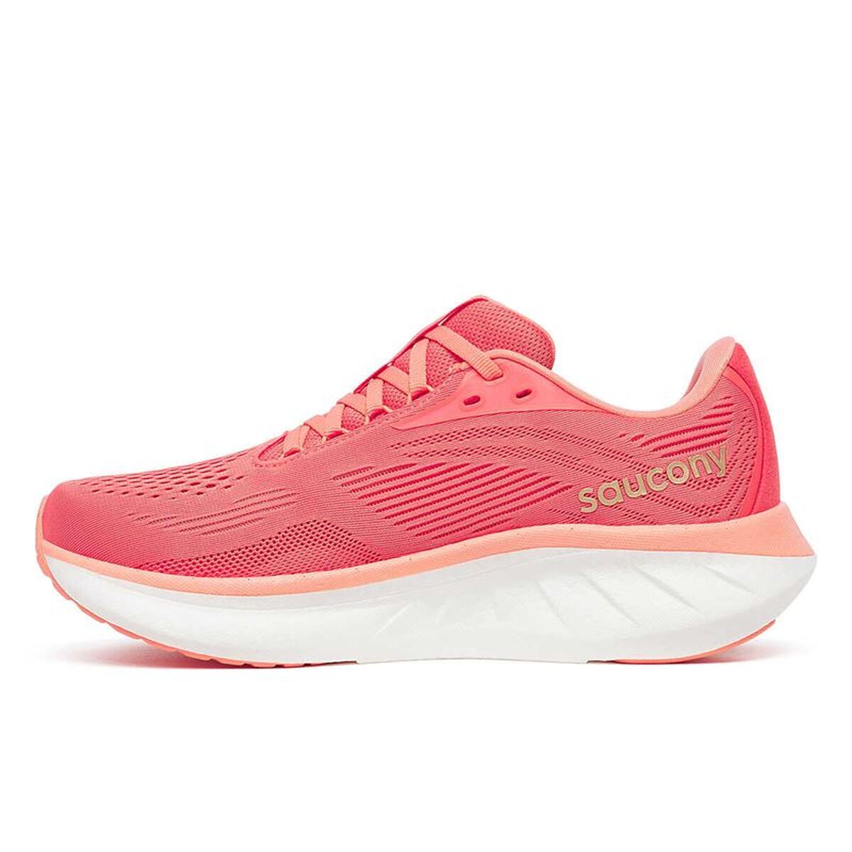 Παπούτσια για Τρέξιμο για Ενήλικες Saucony Ride 18 Πορτοκαλί