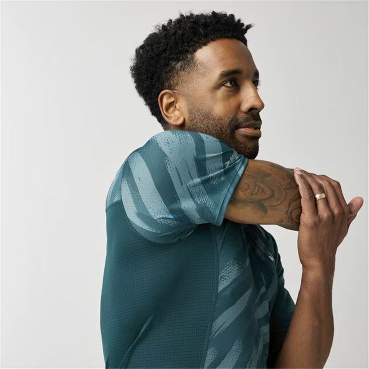 Ανδρική Μπλούζα με Κοντό Μανίκι Brooks Atmosphere Sleeve 3.0 Πράσινο