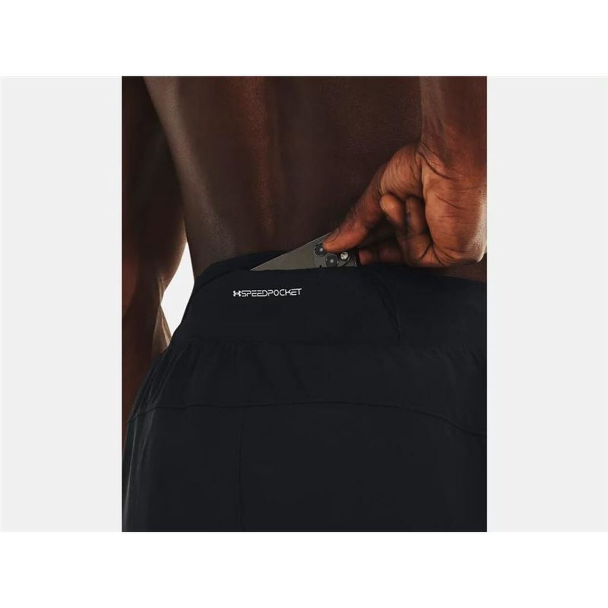 Ανδρικά Αθλητικά Σορτς Under Armor Launch Elite Μαύρο
