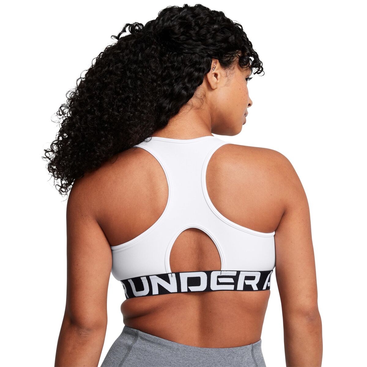 Αθλητικό σουτιέν Under Armour Hg Mid Branded Λευκό