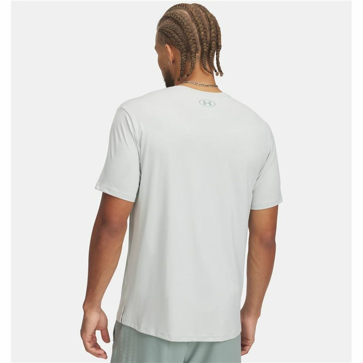 Ανδρική Μπλούζα με Κοντό Μανίκι Under Armour Μπλε