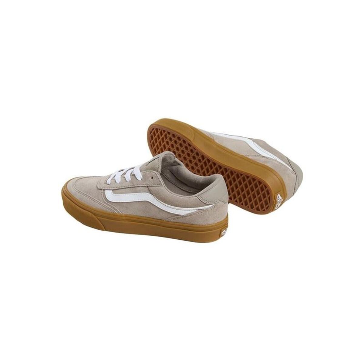 Ανδρικά Αθλητικά Παπούτσια Vans Brooklyn Ls Μπεζ
