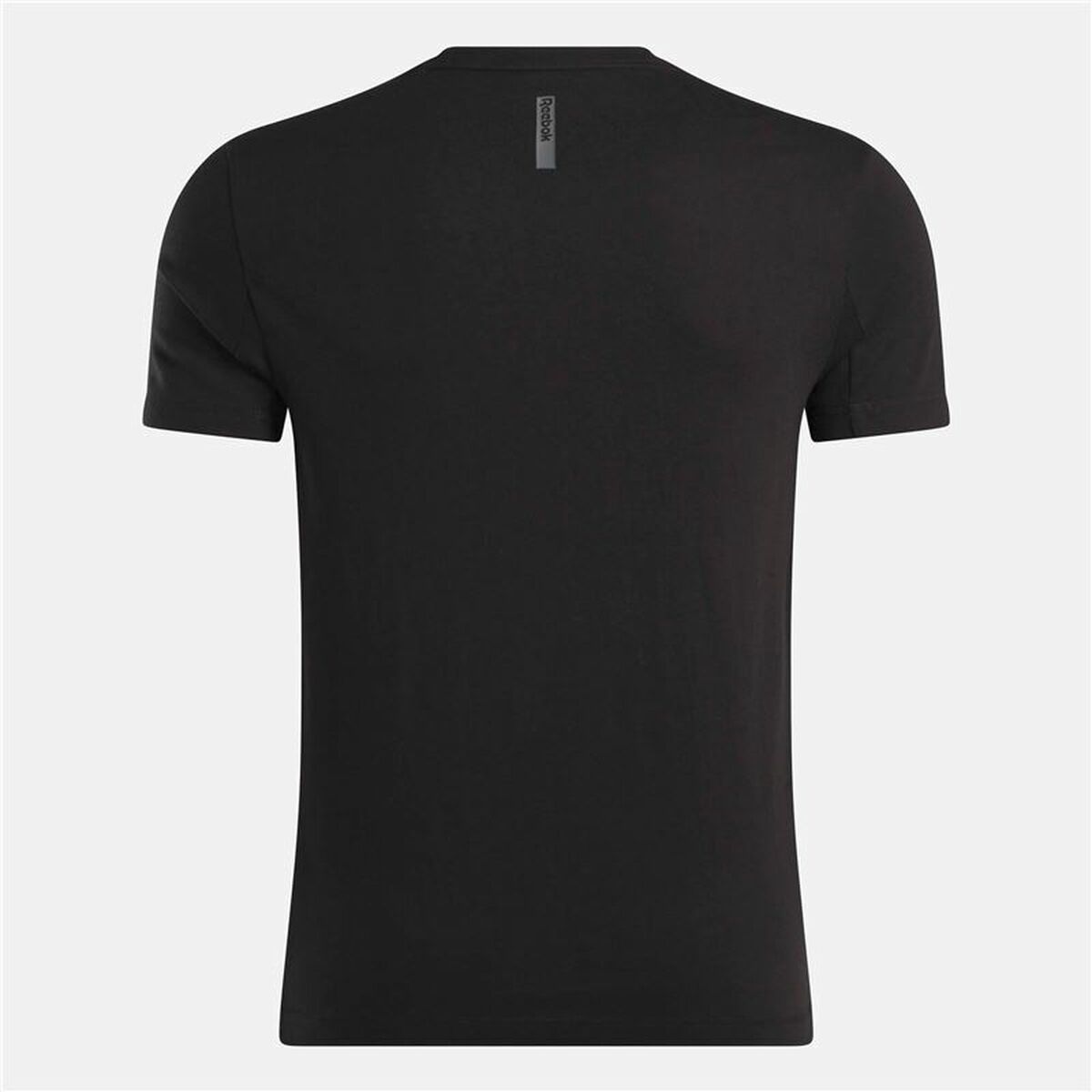 Ανδρική Μπλούζα με Κοντό Μανίκι Reebok Reebok Athlete Tee Μαύρο