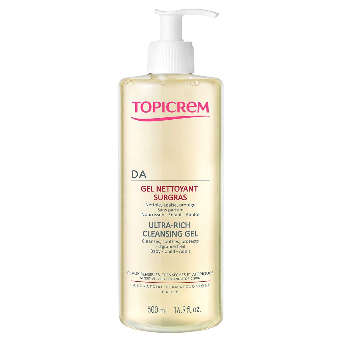 Αφρόλουτρο Topicrem Da Ξηρό Δέρμα Καθαριστικό 500 ml