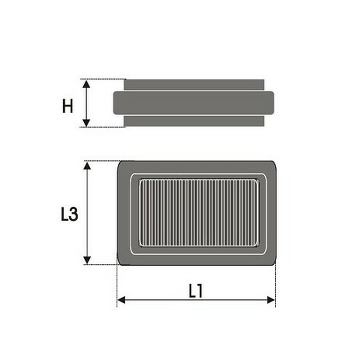 Φίλτρο αέρα Green Filters P950479T