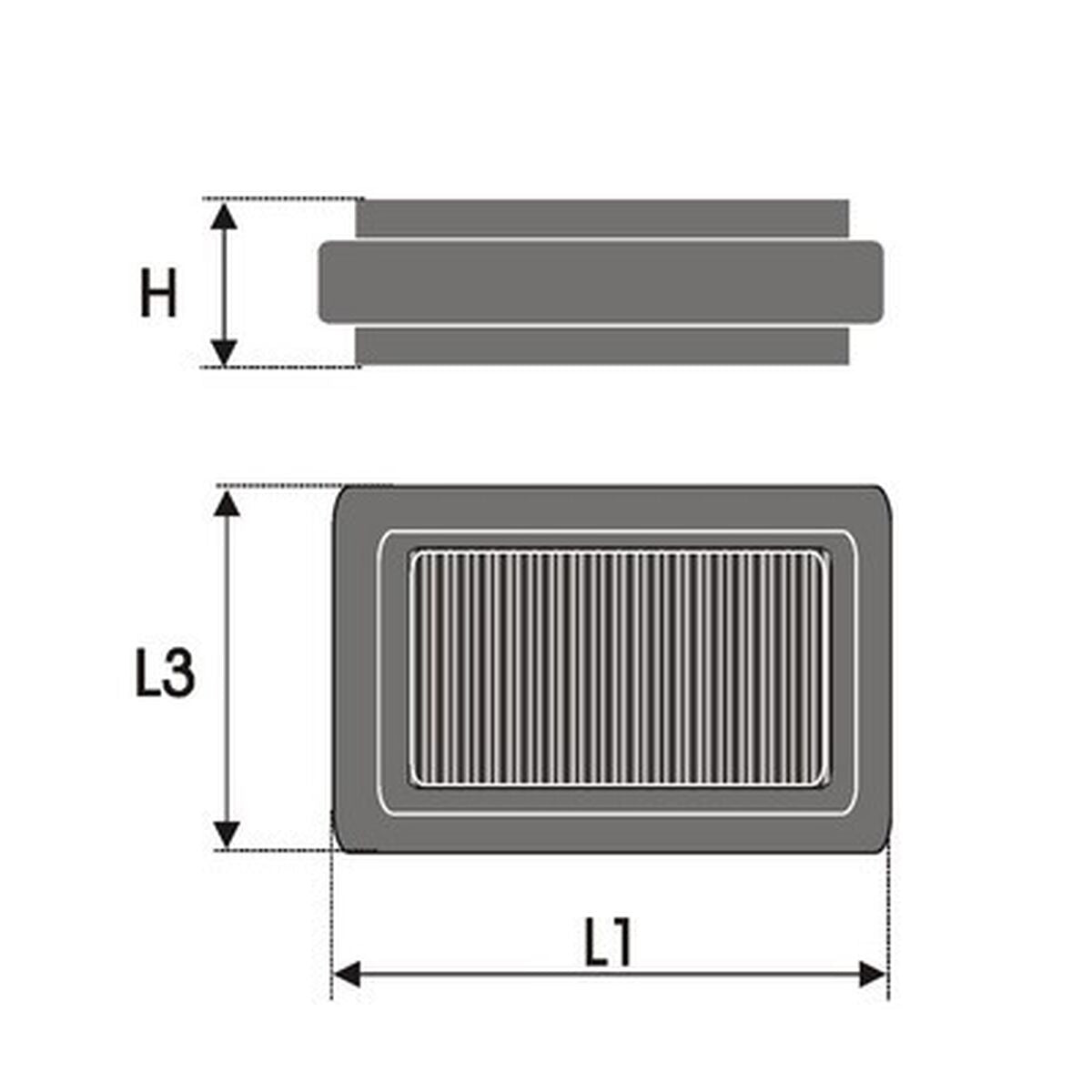 Φίλτρο αέρα Green Filters P950299
