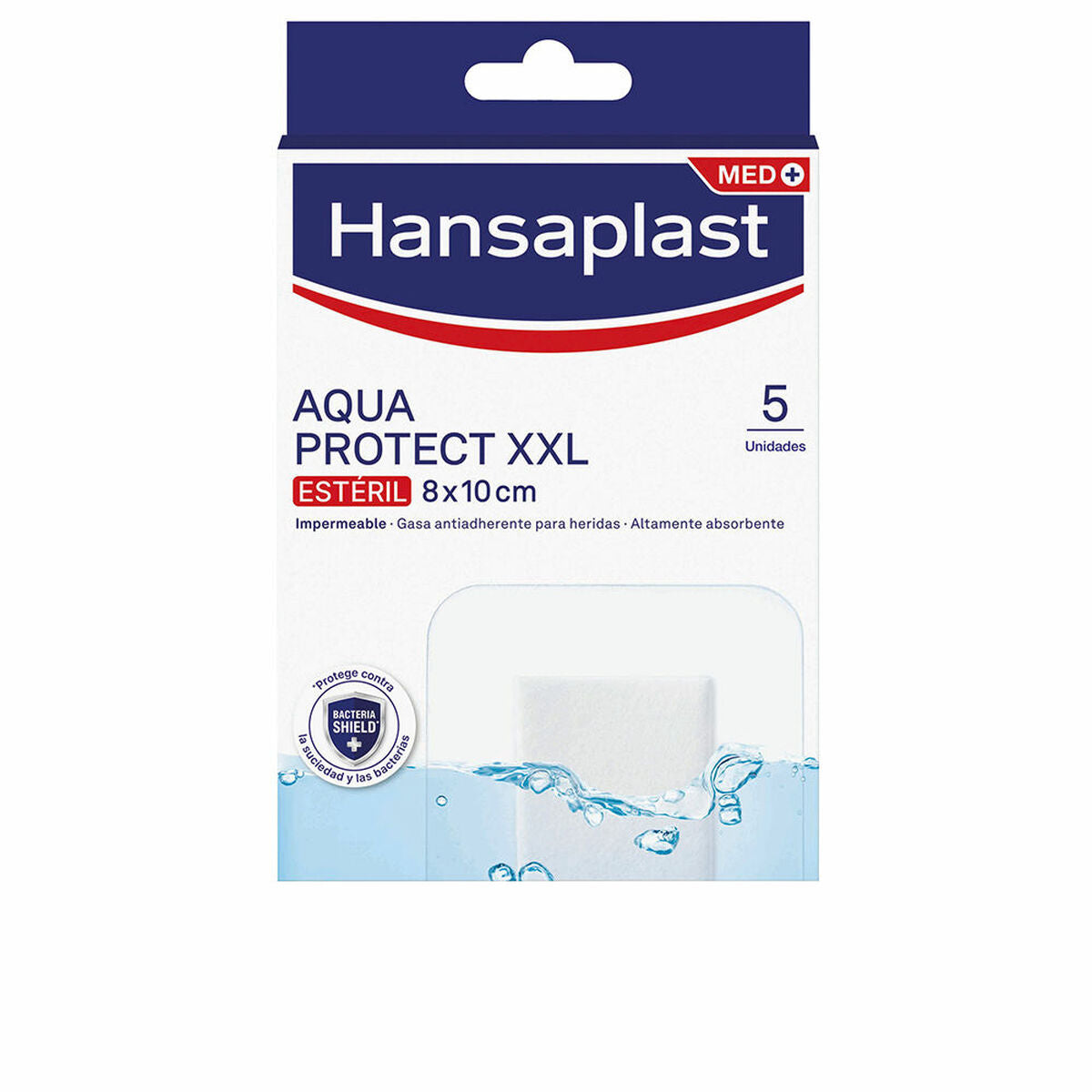 Αδιάβροχοι Επίδεσμοι Hansaplast Hp Aqua Protect XXL 5 Μονάδες 8 x 10 cm