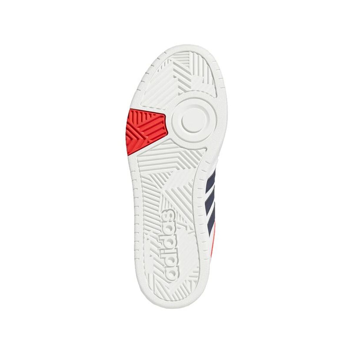 Ανδρικά Αθλητικά Παπούτσια Adidas Hoops 3.0 Λευκό