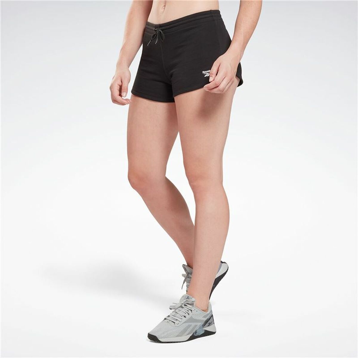 Αθλητικό Σορτς Reebok Identity French Terry Short Μαύρο