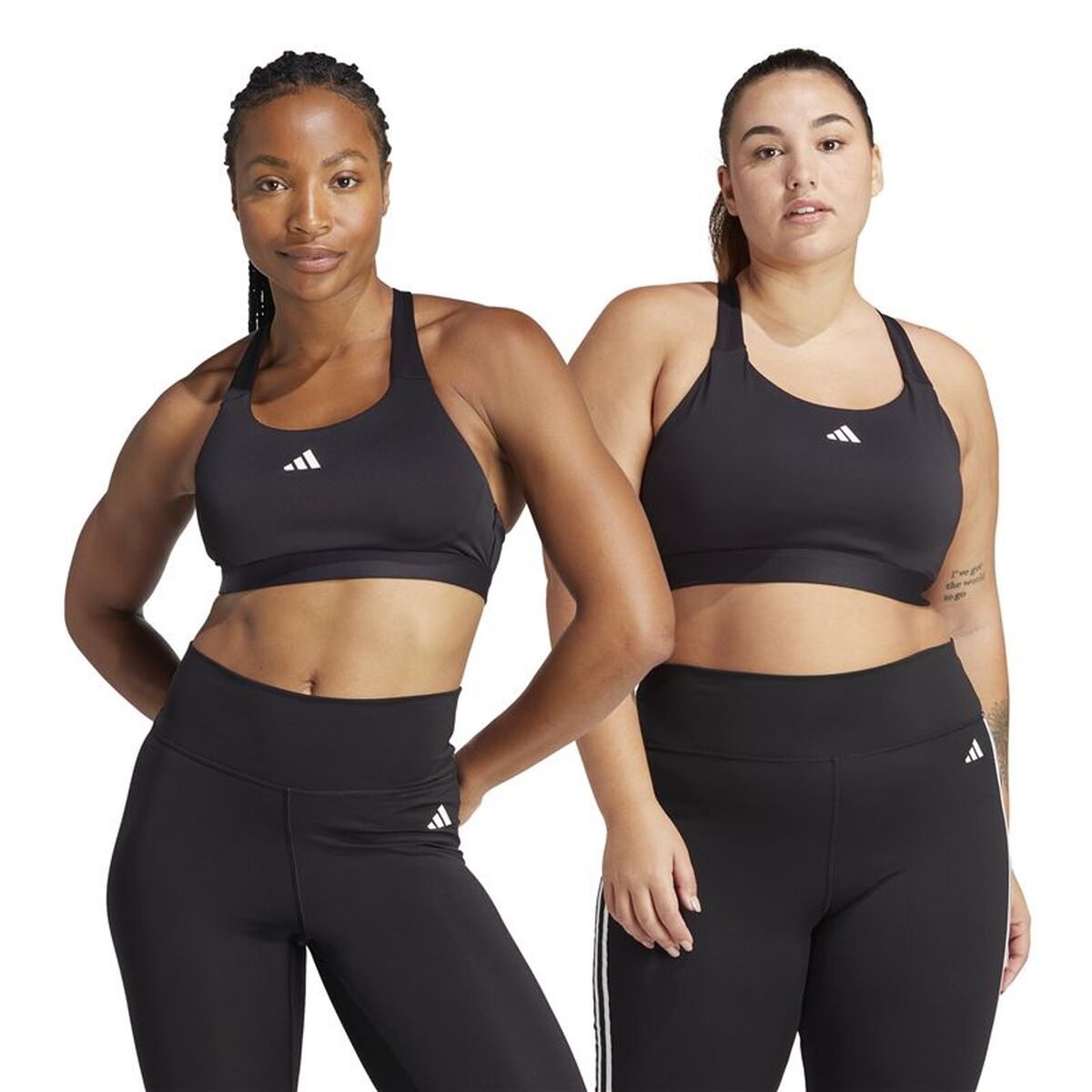 Αθλητικό σουτιέν Adidas Essentials Μαύρο