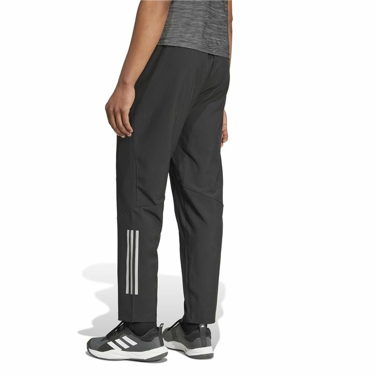 Μακρύ Αθλητικό Παντελόνι Adidas Gym+ Training Μαύρο Άντρες