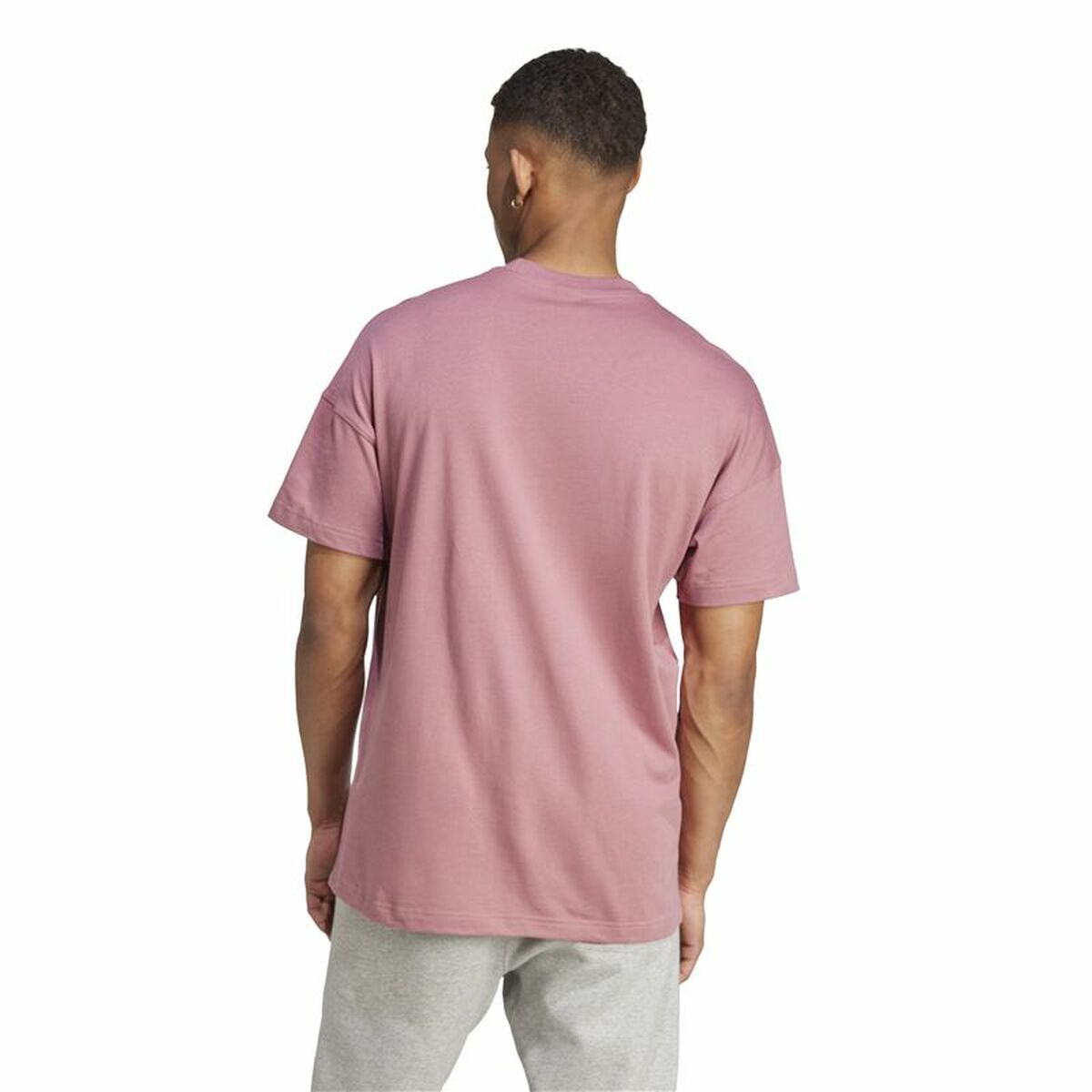 Ανδρική Μπλούζα με Κοντό Μανίκι Adidas All Szn Ροζ