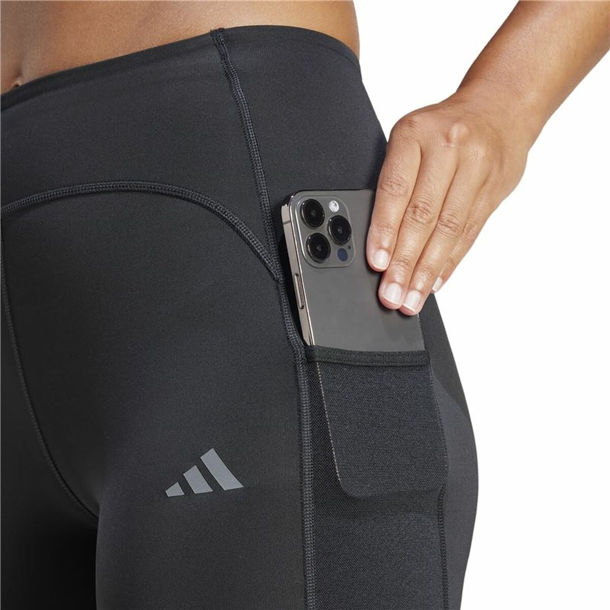Αθλητικά Γυναικεία Κολάν Adidas Adizero Short Μαύρο