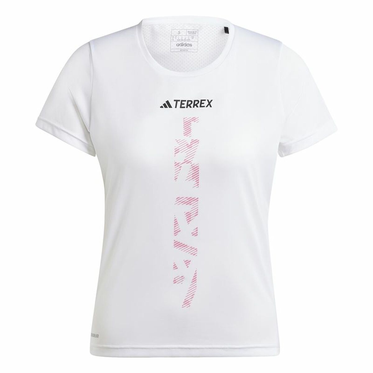 Ανδρική Μπλούζα με Κοντό Μανίκι Adidas Terrex Agravic Λευκό