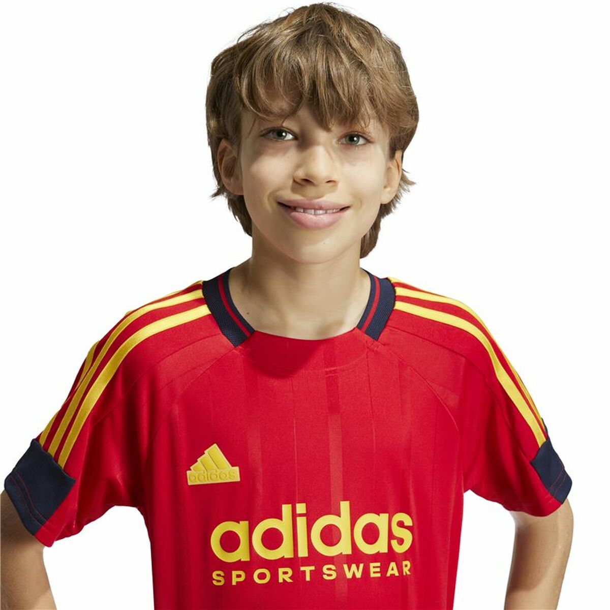 Ανδρική Μπλούζα με Κοντό Μανίκι Adidas All Szn Ροζ