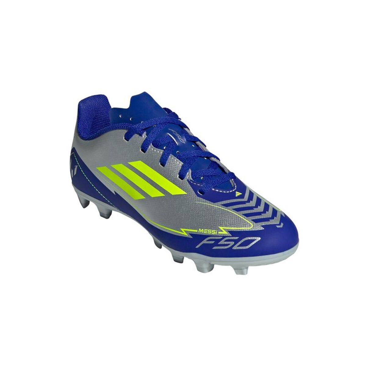 Παιδικές Μπότες Ποδοσφαίρου Adidas F50 Club Fg/Mg Ασημί