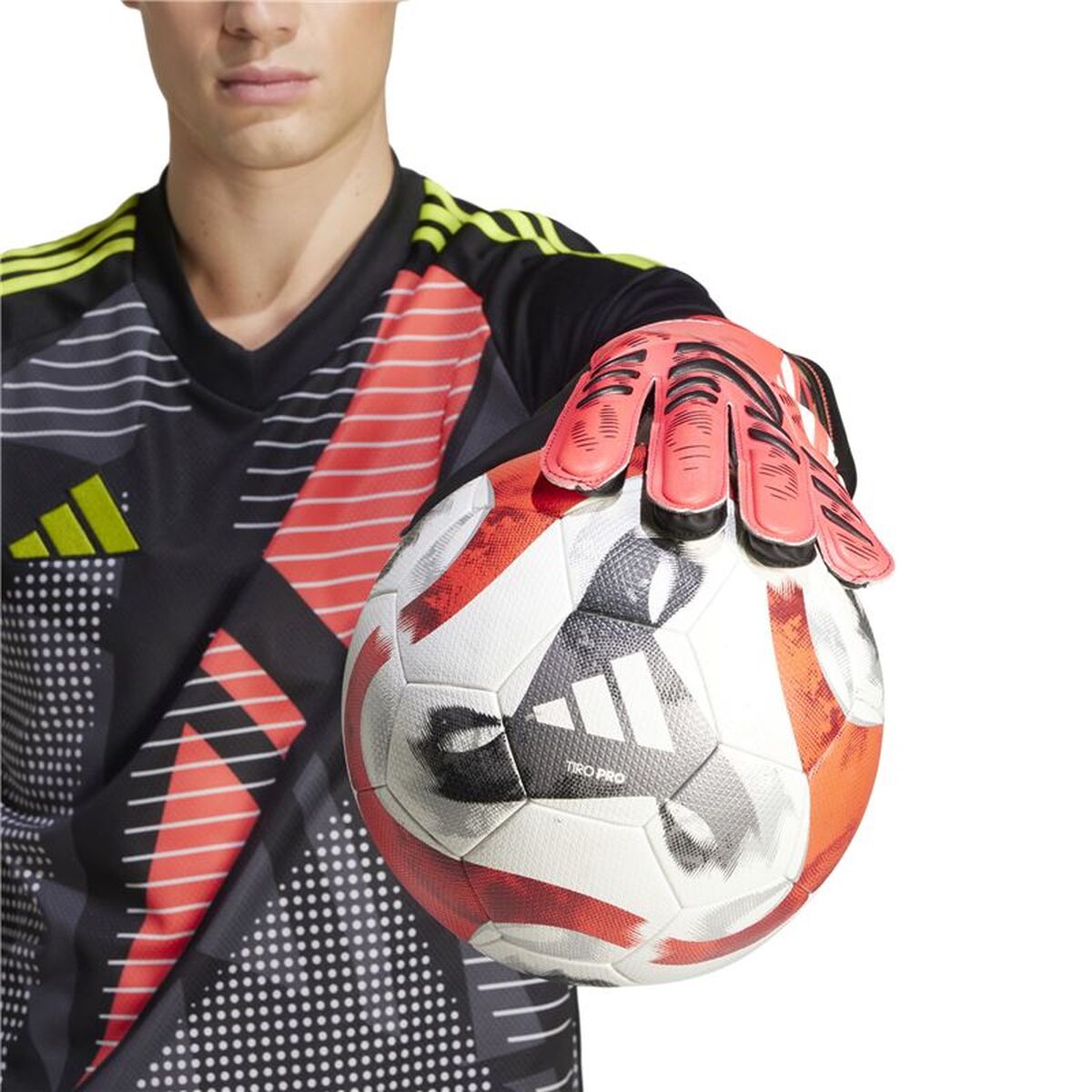 Γάντια Τερματοφύλακα Adidas Predator Trn Κόκκινο Ενήλικες