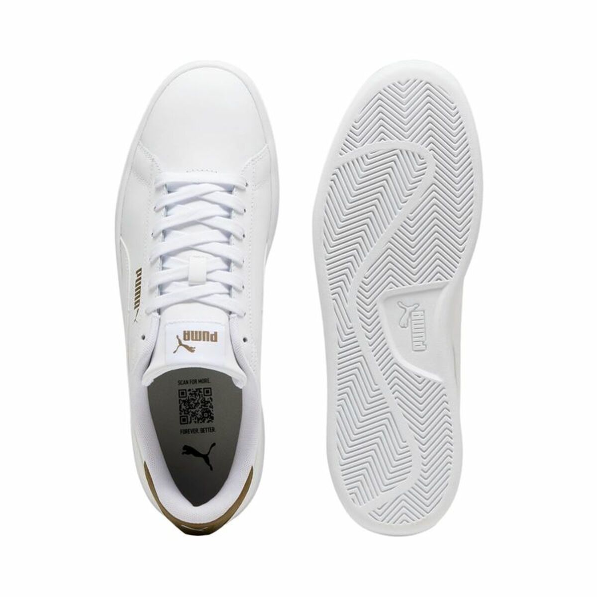 Γυναικεία Casual Παπούτσια Puma Smash 3.0 L Λευκό Πράσινο