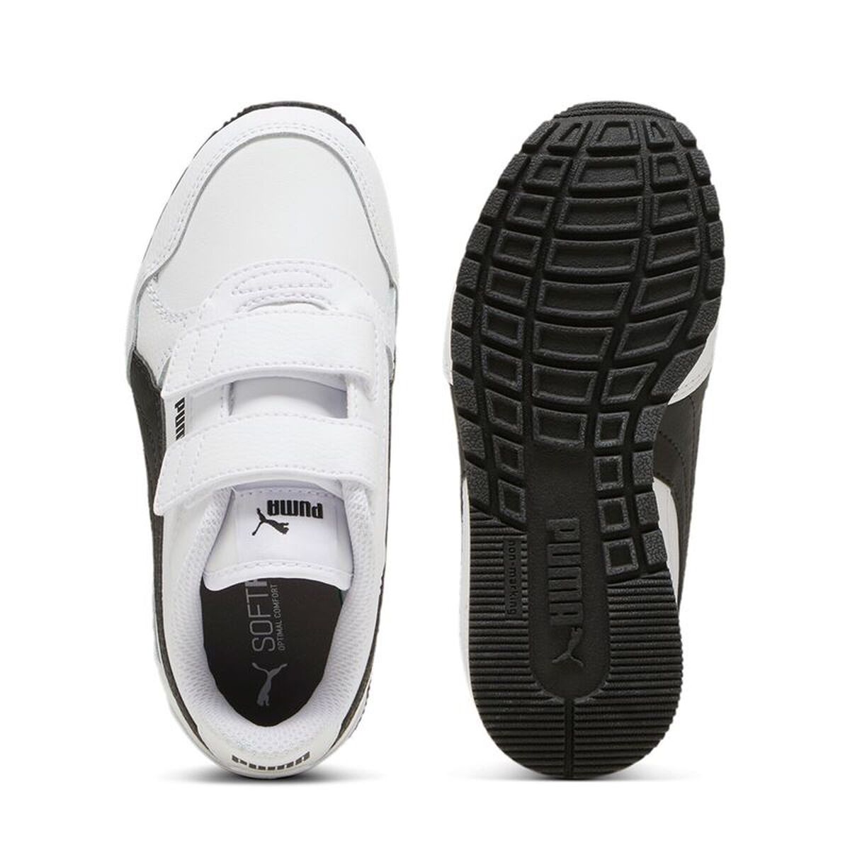 Παιδικά Aθλητικά Παπούτσια Puma St Runner V4 L V Ps Λευκό