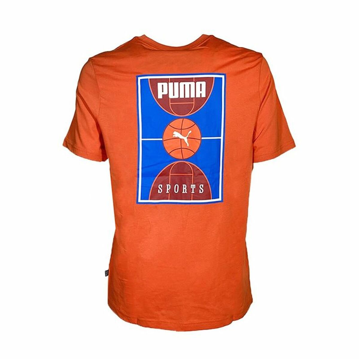 Ανδρική Μπλούζα με Κοντό Μανίκι Puma Chilli Powder Πορτοκαλί