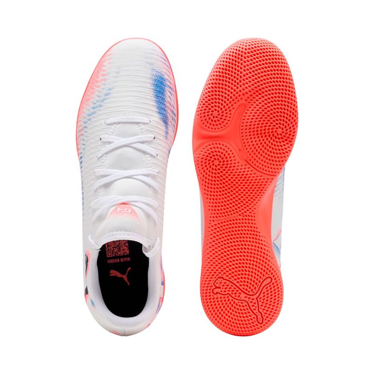 Παπούτσια Ποδοσφαίρου Σάλας για Ενήλικες Puma Future 8 Play I Λευκό