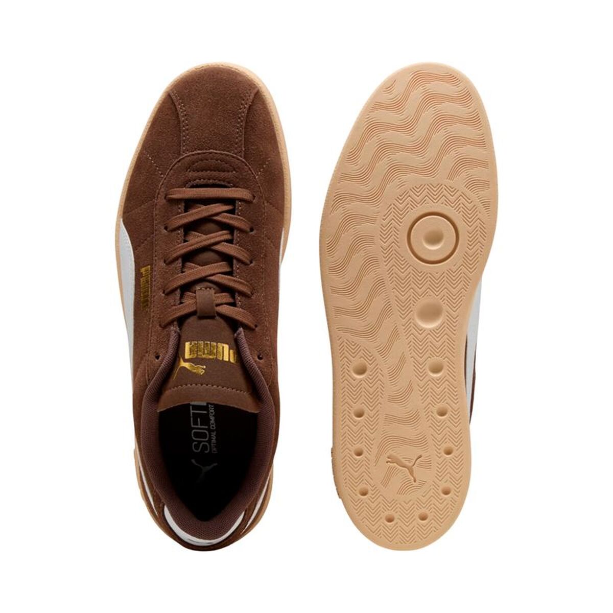 Ανδρικά Casual Παπούτσια Puma Club Ii Καφέ