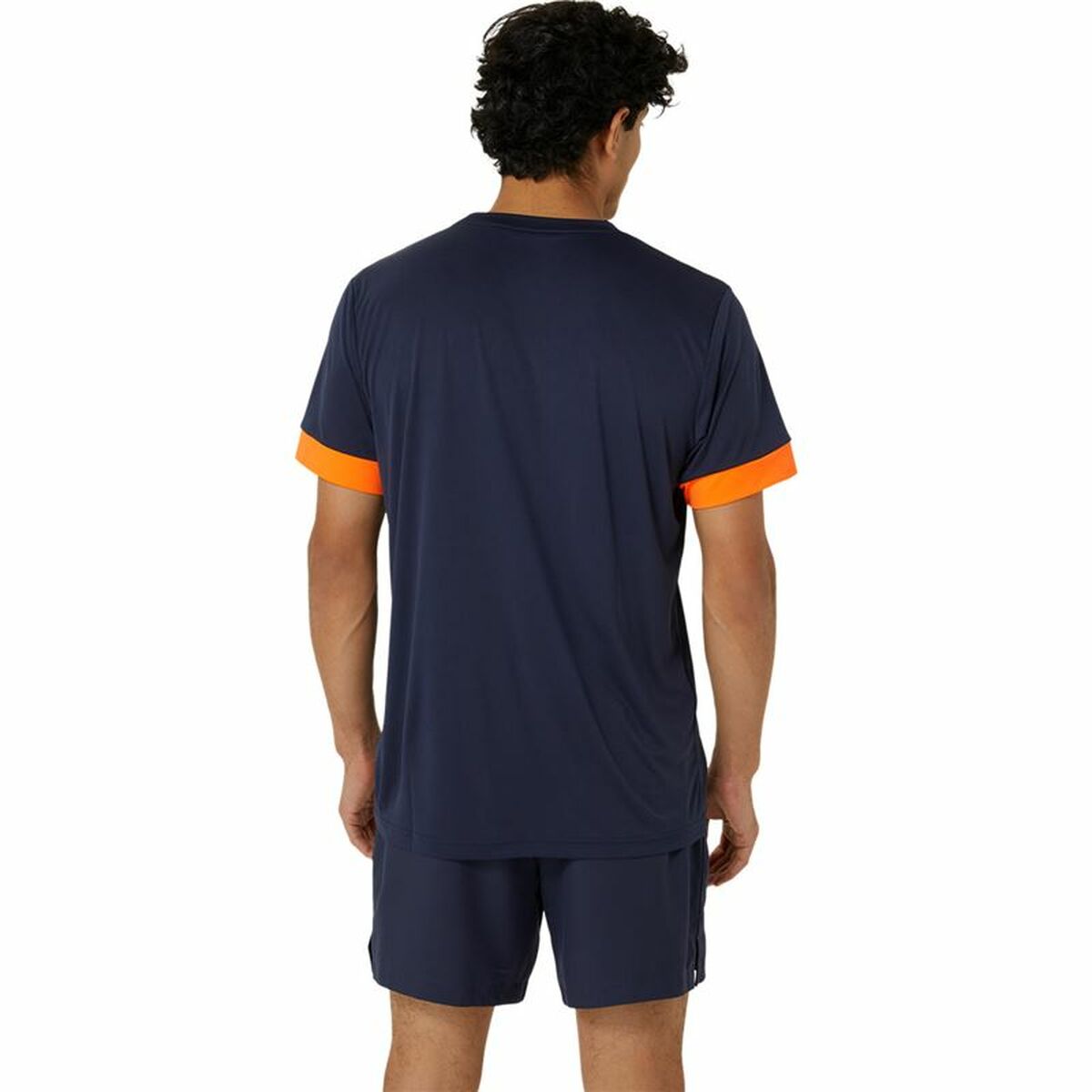 Κοντομάνικο Αθλητικό Μπλουζάκι Asics Court Ss Top Μπλε Ναυτικό Μπλε Τένις