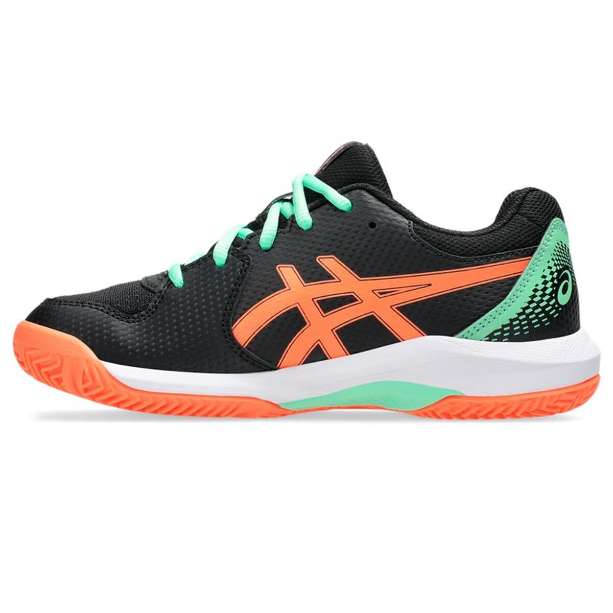 Παιδικά Παπούτσια Paddle Asics Gel-Dedicate 8 Padel Gs Μαύρο