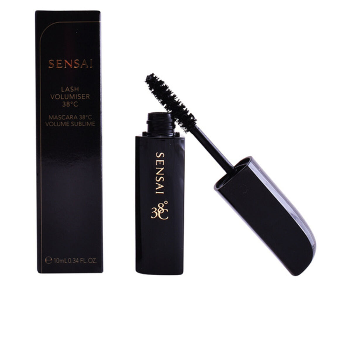 Μάσκαρα Βλεφαρíδων που προσφέρει όγκο Kanebo Mascara C Μαύρο 10 ml