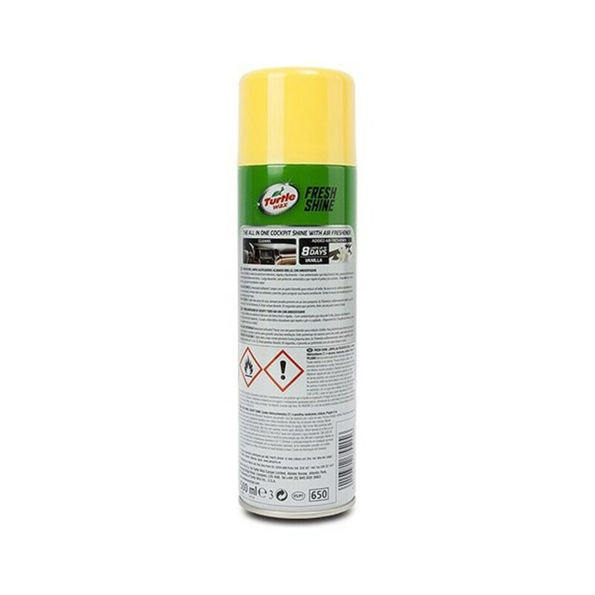 Καθαριστικό γαι το Ταμπλό Αυτοκινήτου Turtle Wax TW51986 Fresh Shine Βανίλια 500 ml