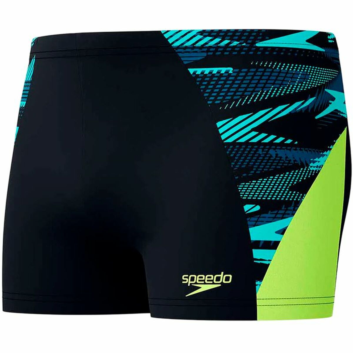 Ανδρικά Μαγιό Speedo Endurance+ MAX Splice Aquashort Μαύρο