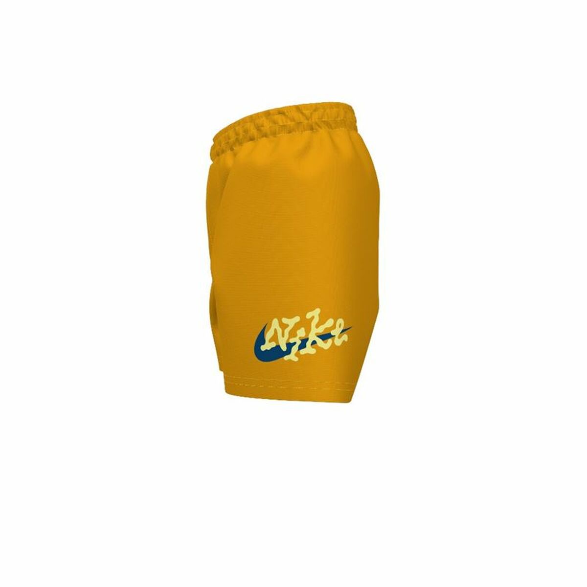 Παιδικά Μαγιό Nike 4" Volley Short Χρυσό Ώχρα