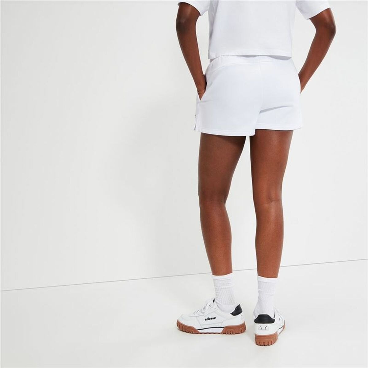 Γυναικεία Αθλητικά Σορτς Ellesse Kyrana Loopback Λευκό