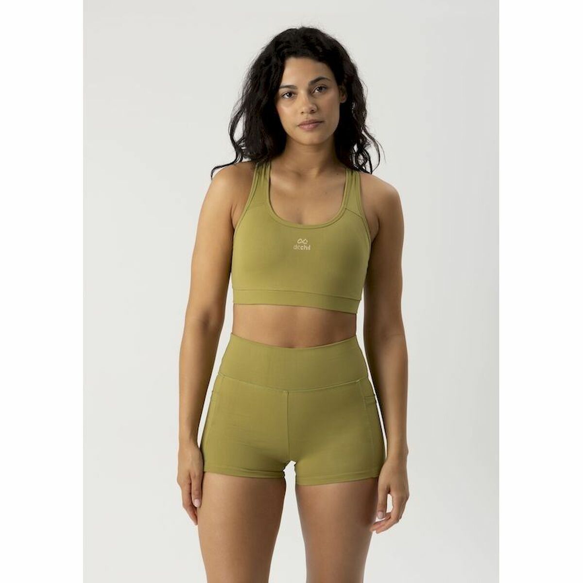 Αθλητικά Γυναικεία Κολάν Ditchil Ditchill Shortie Active Mujer Ελαιόλαδο Fitness