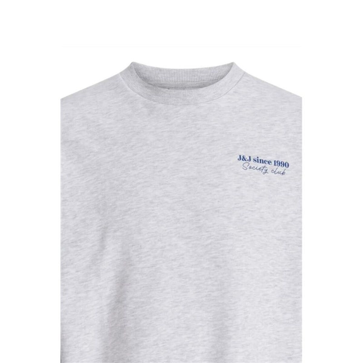 Ανδρικό Φούτερ χωρίς Κουκούλα Jack & Jones Jjninety Crew Neck Λευκό