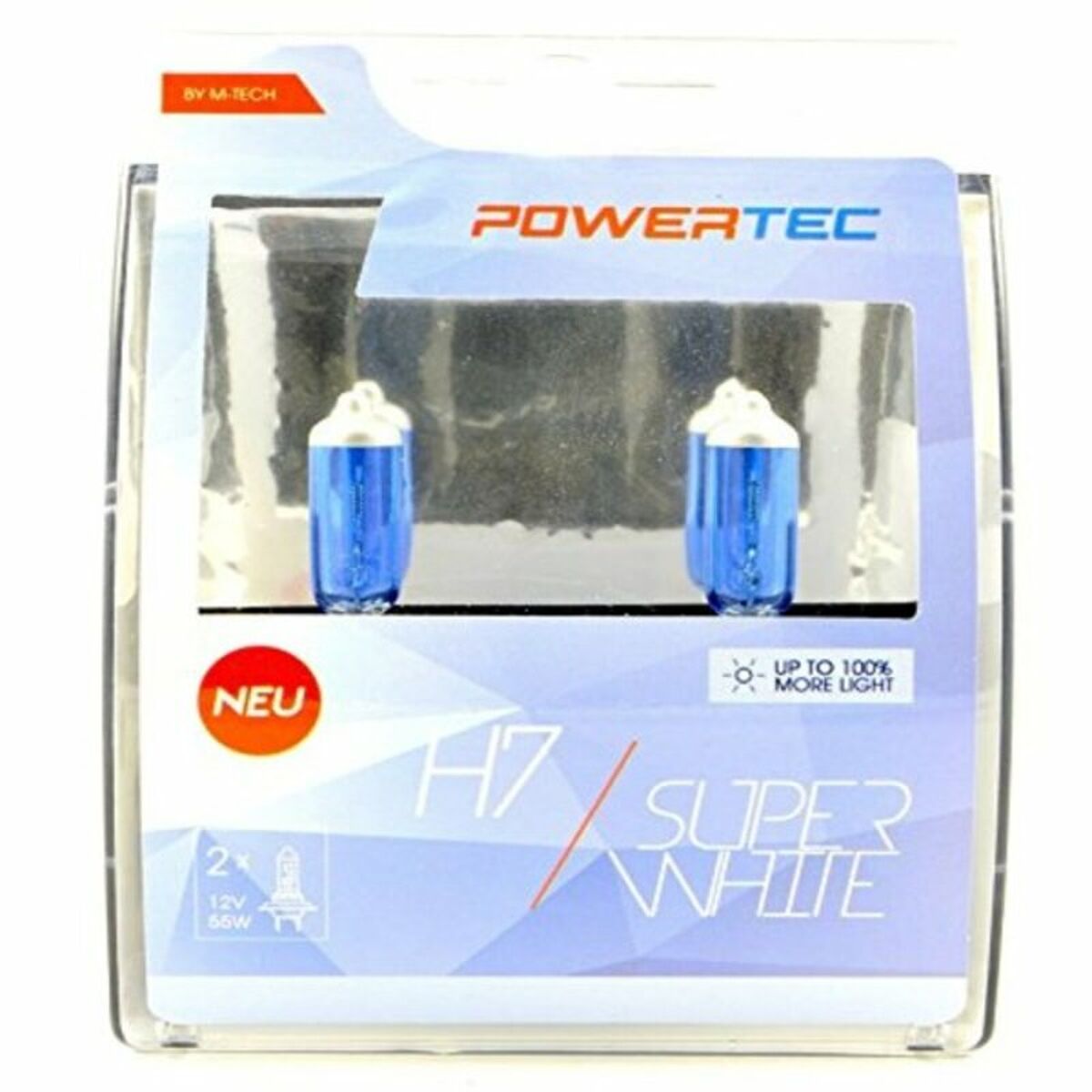 Λάμπα Αυτοκινήτου M-Tech PTZSW7-DUO 12 V Αλογόνου 60 W 55 W