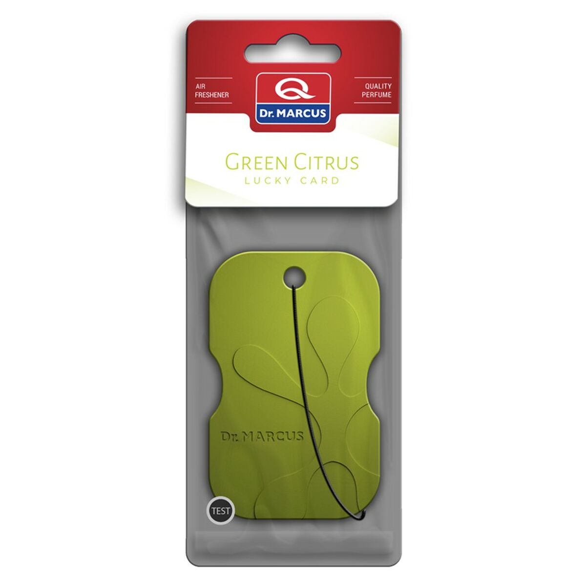 Αποσμητικό Αυτοκινήτου Dr Marcus LUCKY CARD GREEN CITRUS Εσπεριδοειδή Πλαστική ύλη