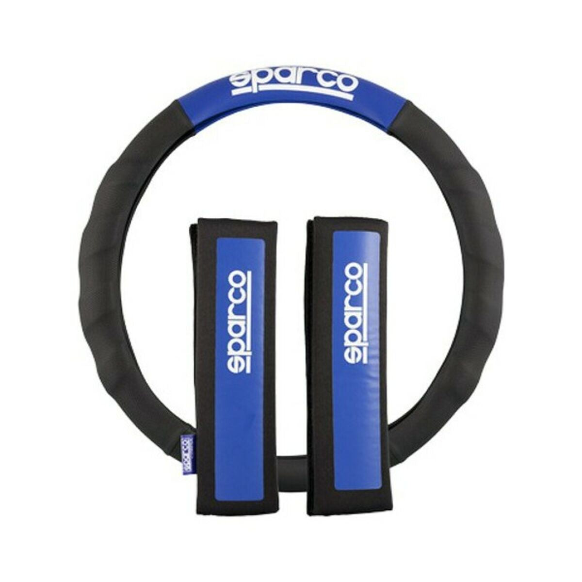 Κάλυμμα Τιμονιού + Τακάκια ζώνης Sparco SPC1111KAZ Καθολικό