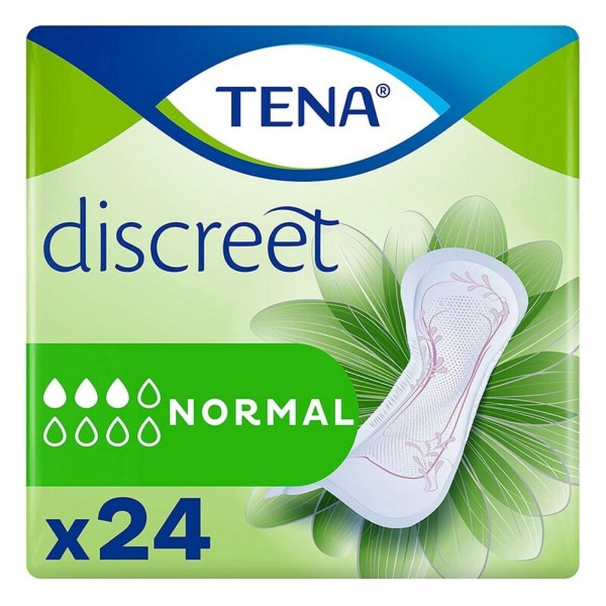 Σερβιέτες για την Ακράτεια Discreet Normal Tena (24 τεμ.)