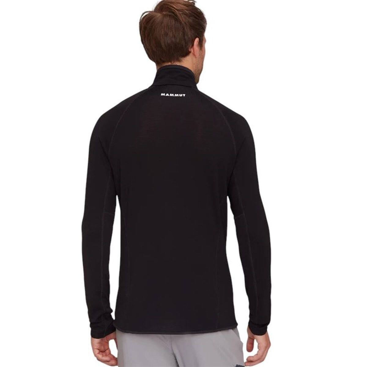 Ανδρικό Αθλητικό Mπουφάν Mammut Aenergy Light Ml Half Zip Pull Μαύρο