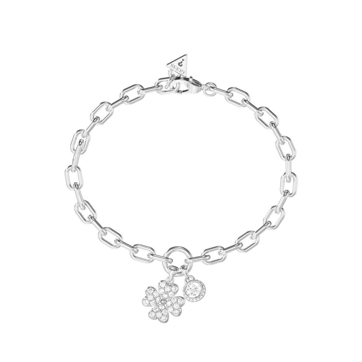 Γυναικεία Βραχιόλια Guess JUBB06044JWRHS Ασημί