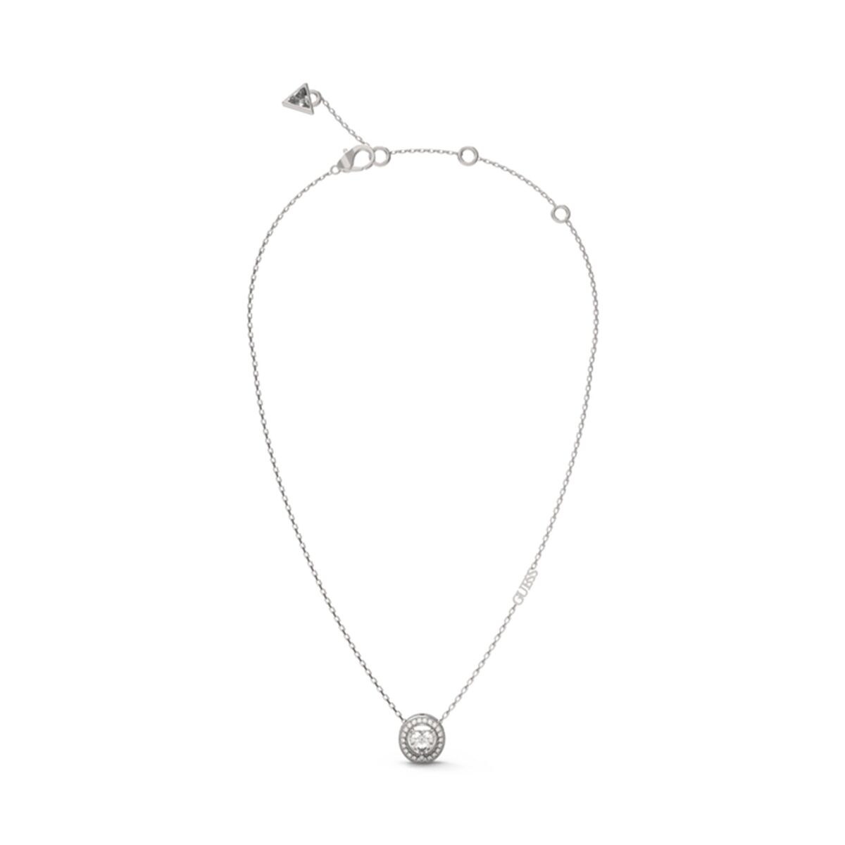 Γυναικεία Κολιέ Guess JUBN04667JWRHT-U Ασημί