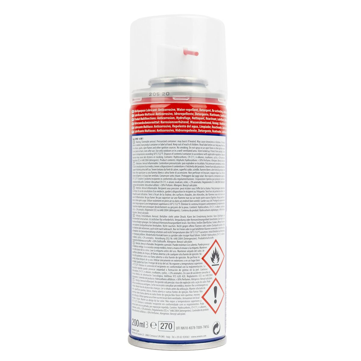 Λιπαντικό Πολλαπλών χρήσεων Arexons ARX4173 200 ml