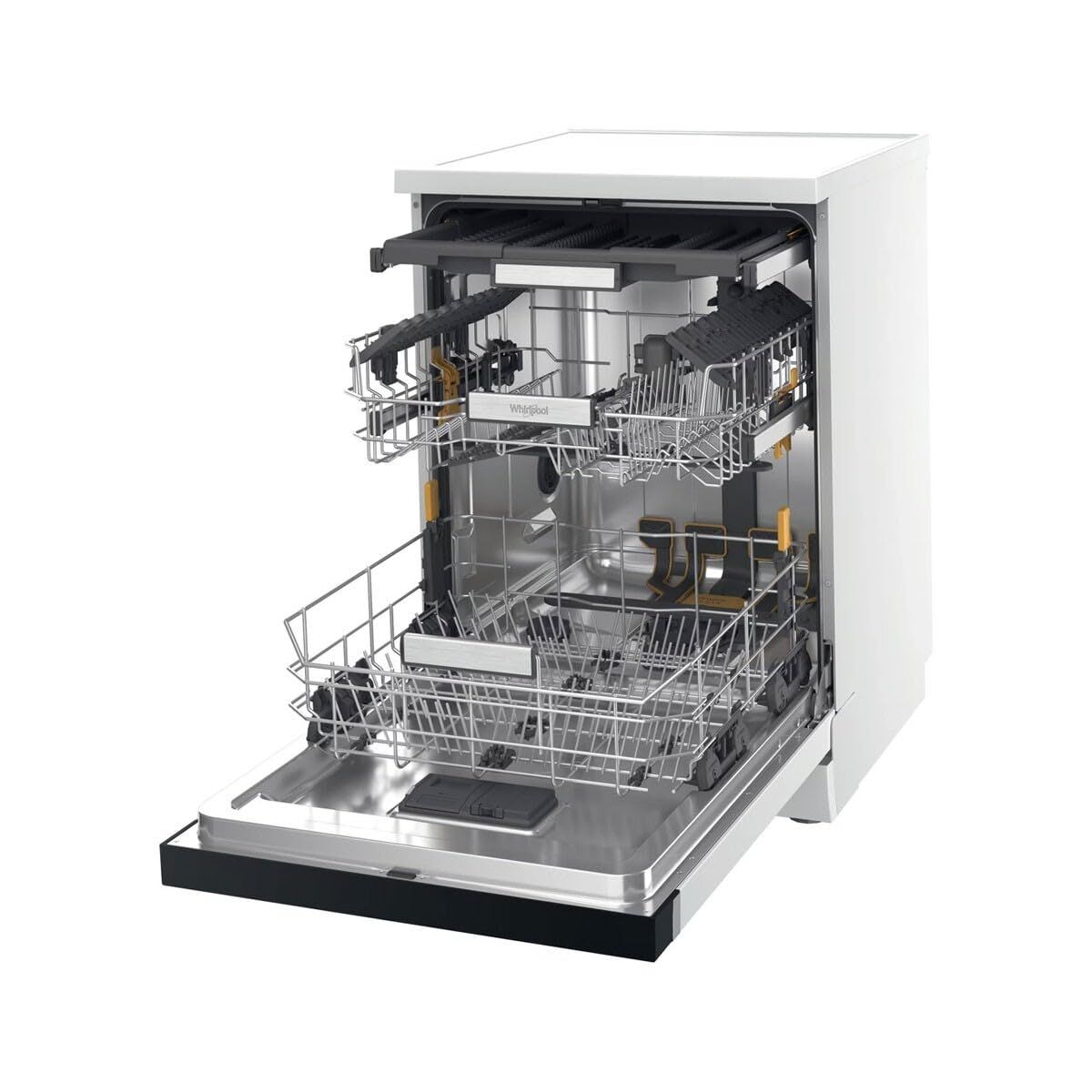 Πλυντήριο πιάτων Whirlpool Corporation W7FHS41 Λευκό Μαύρο 60 cm (Ανακαινισμenα C)