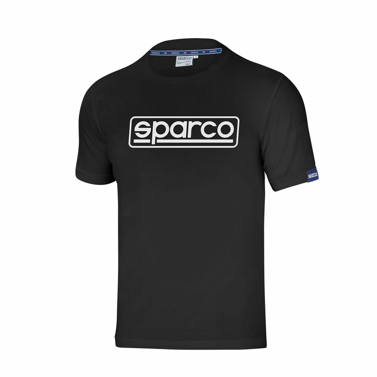 Μπλουζάκι Sparco S01324NR3L Μαύρο (L)
