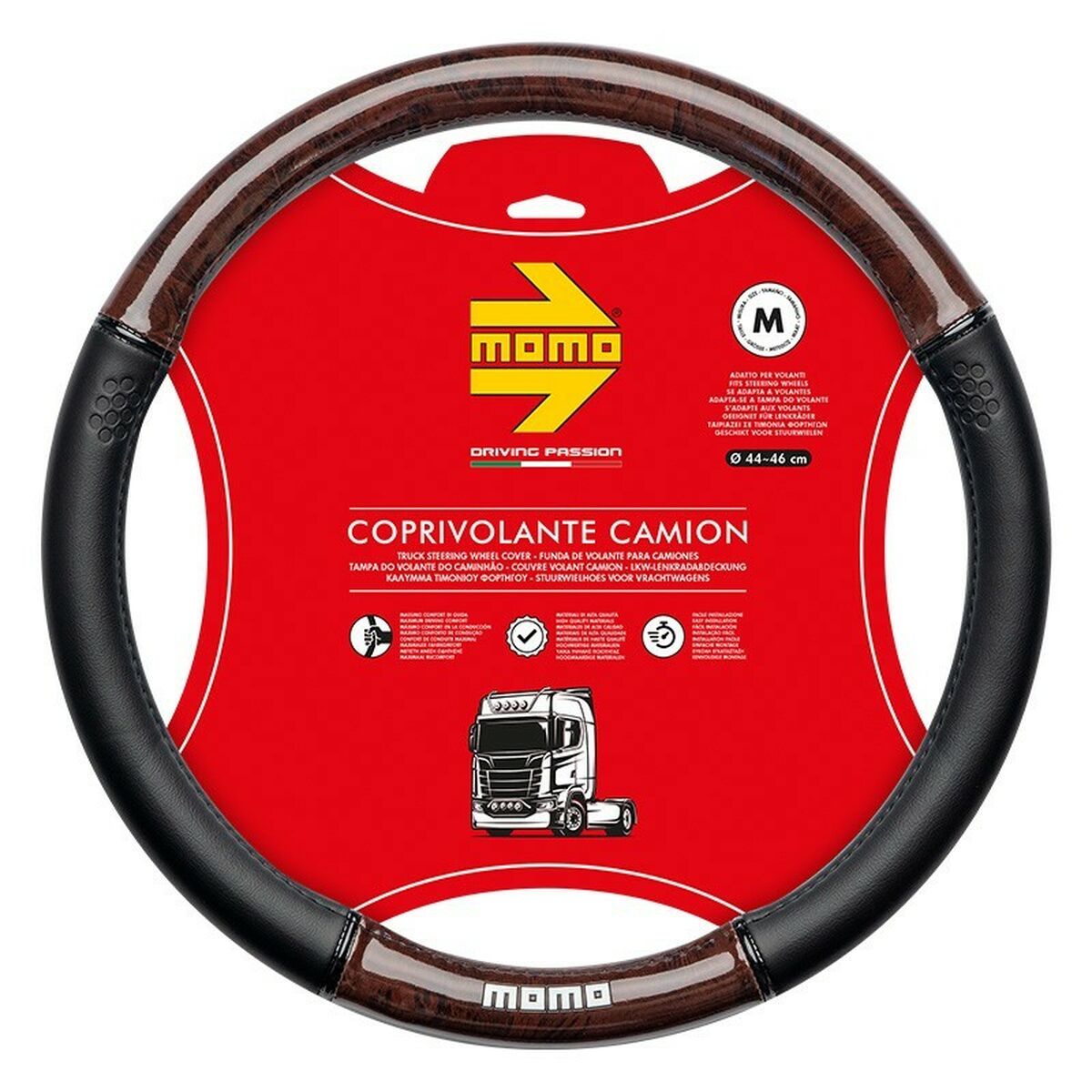 Καλύμμα Τιμονιού MOMO MOMLSWCTLXWOD Ø 44-46 cm
