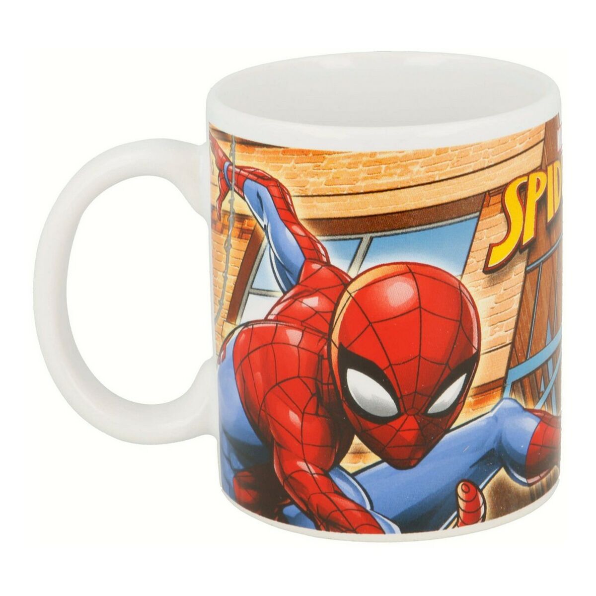 Κούπα Φλιτζάνι Spider-Man Great power Μπλε Κόκκινο Κεραμικά 350 ml