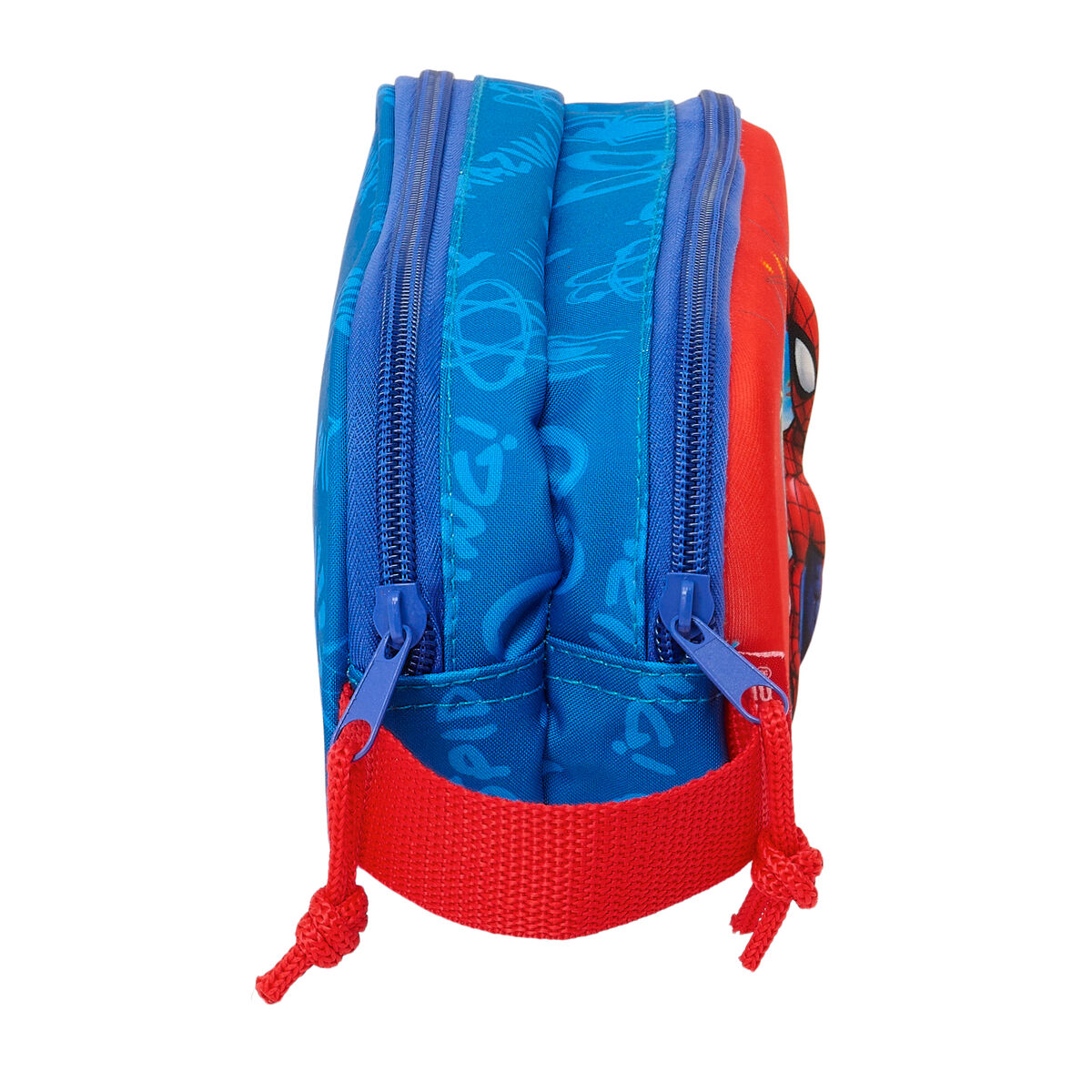 Διπλή Κασετίνα Spider-Man Κόκκινο Ναυτικό Μπλε 21 x 8 x 6 cm 3D