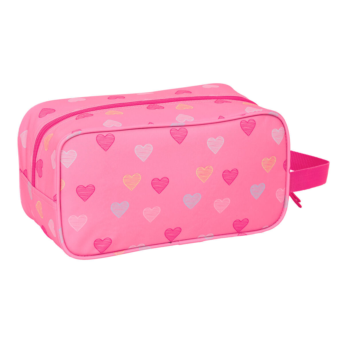 Θήκη Παπουτσιών Ταξιδιού Benetton Heart Ροζ 29 x 15 x 14 cm