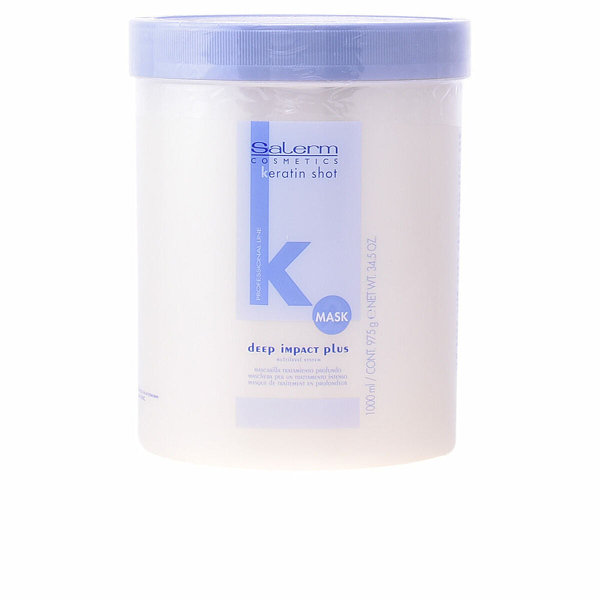 Θρεπτική Mάσκα Mαλλιών Keratin Shot Salerm